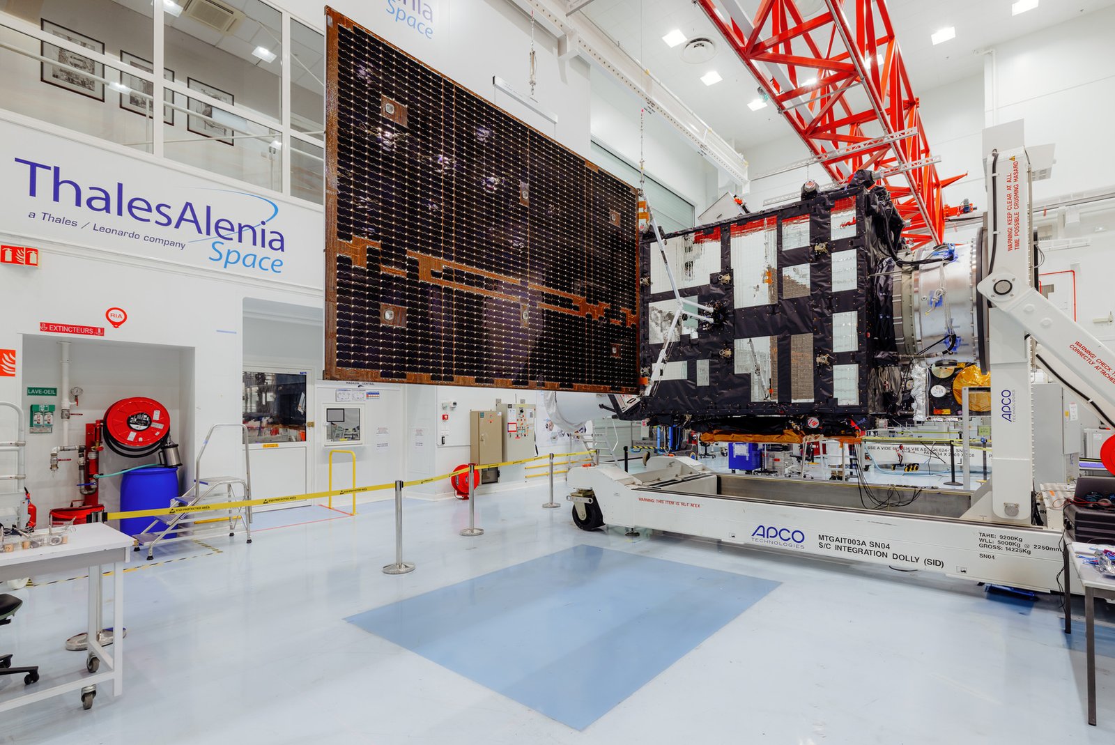 MTG: Geostationary weather satellites enter a new era.©Thales Alenia Space_Alban Pichon